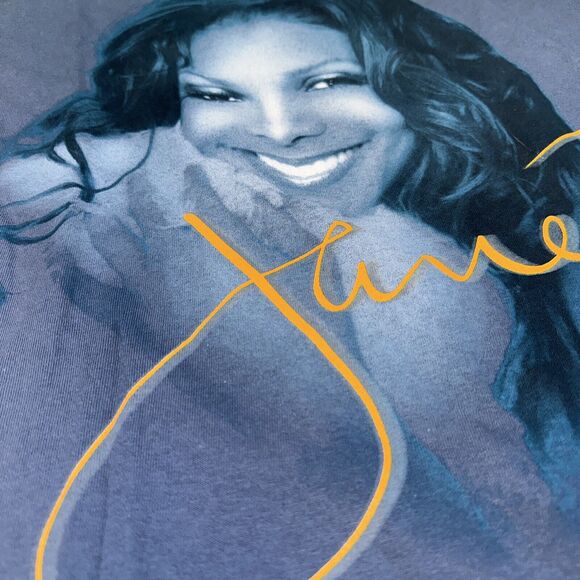 Vintage Janet Jackson Y2K Concert T-Shirt Giant Tag Extra Large - Picture 3 of 13